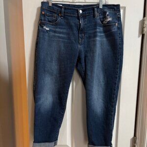 Gap Girlfriend Mid Rise Ankle length jeans - 12/31